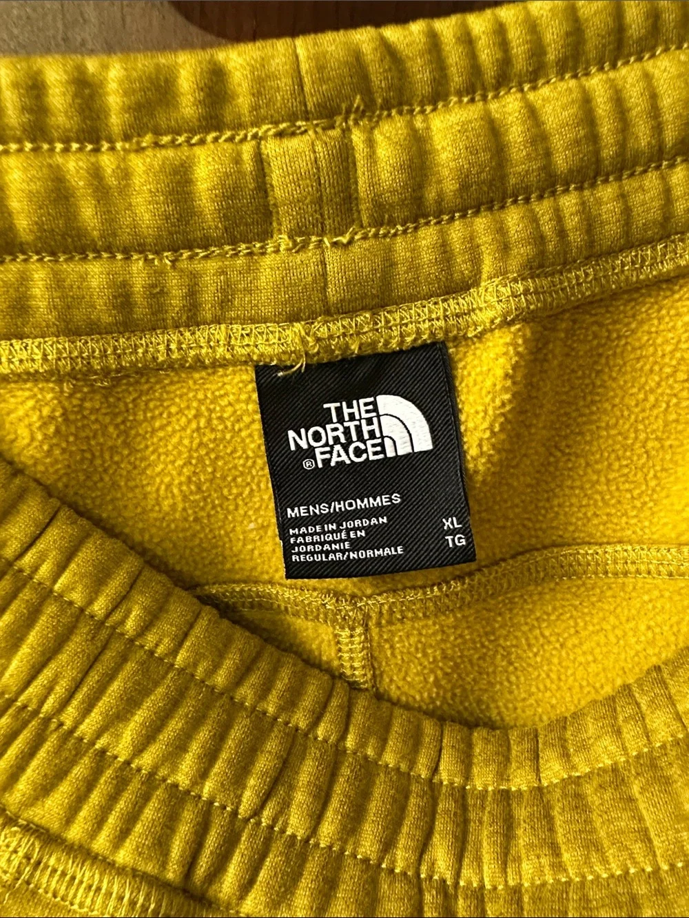 The North Face Men's Olive Yellow Jogger Pants